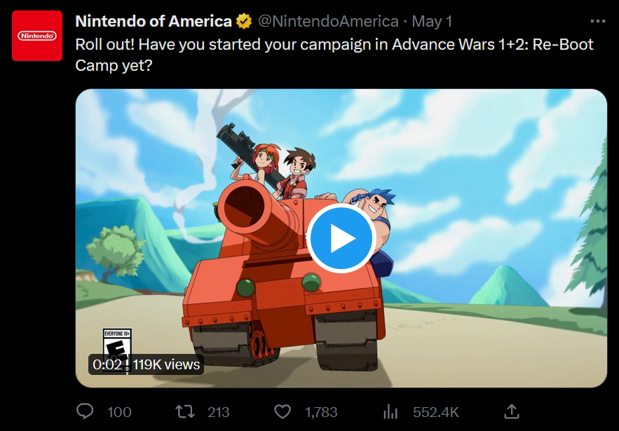 nintendo twitter