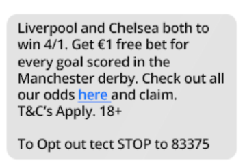 bet text screenshot